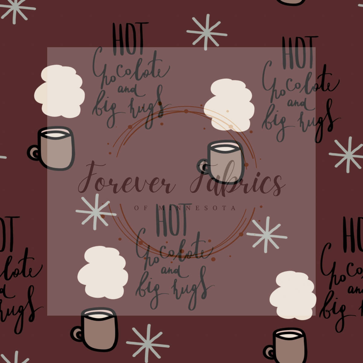 Hot Cocoa | Preorder| By The Yard
