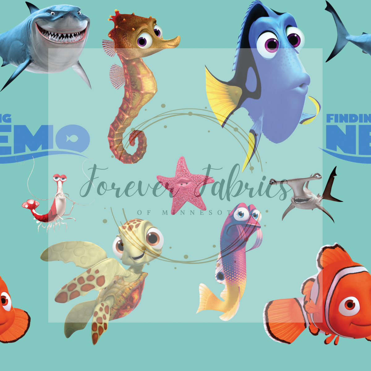 Under the Seas Friends | Preorder | By The Yard