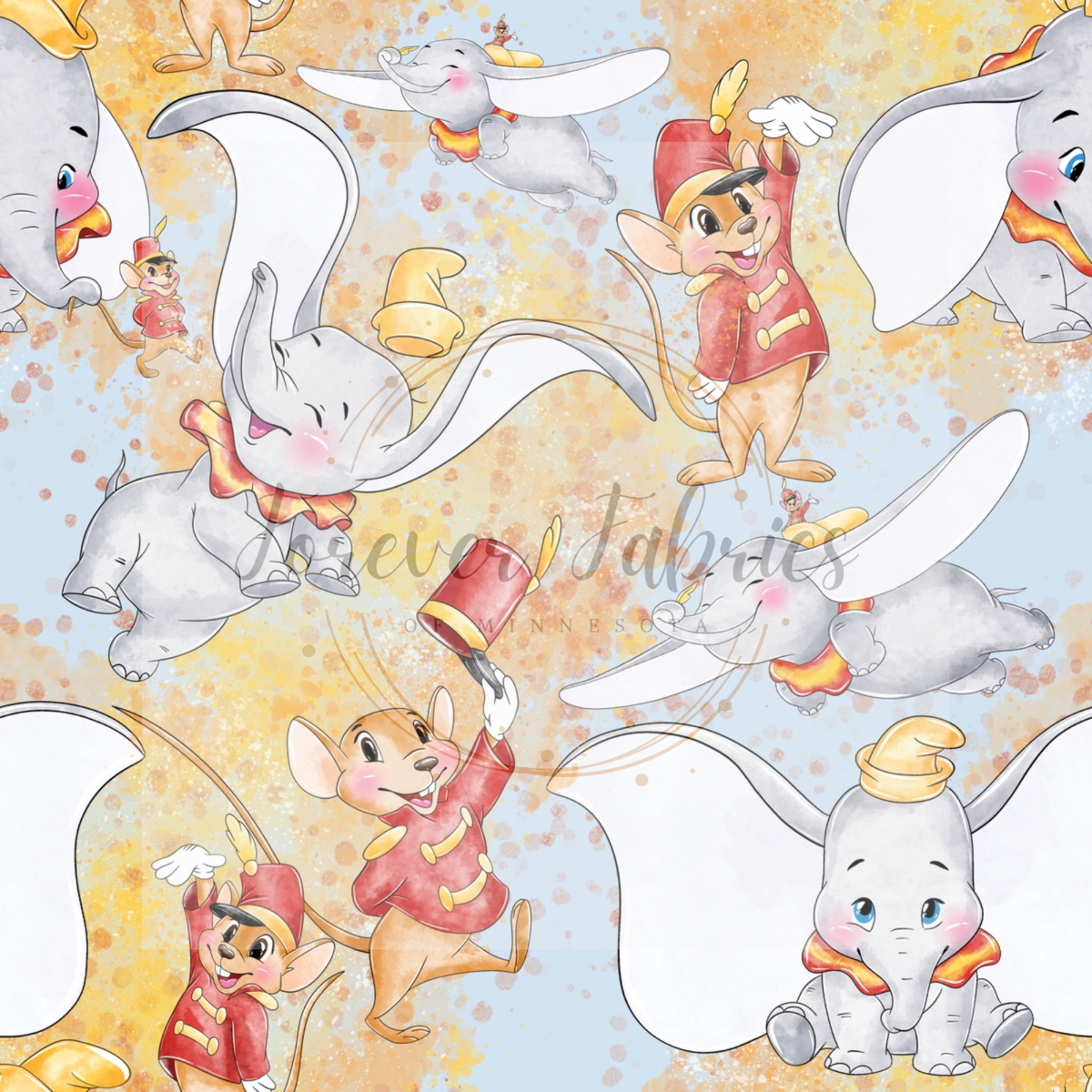 Sweet Elephants | Preorder| By The Yard