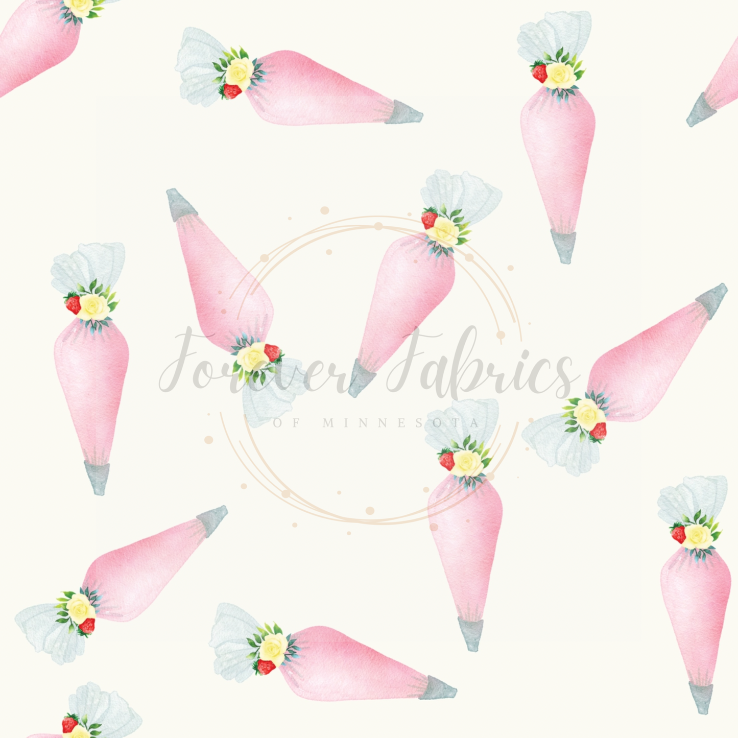 Pink Frosting Bags | Preorder |By The Yard