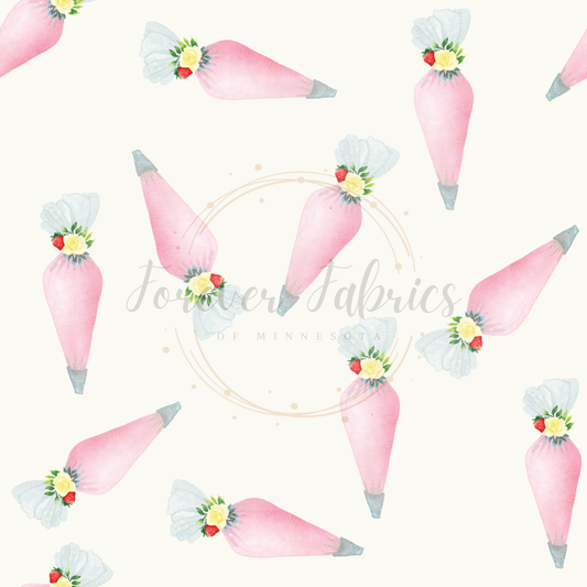 Pink Frosting Bags | Preorder |By The Yard