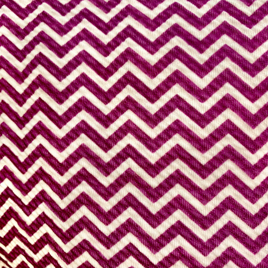 Purple Chevron | Printed Bullet