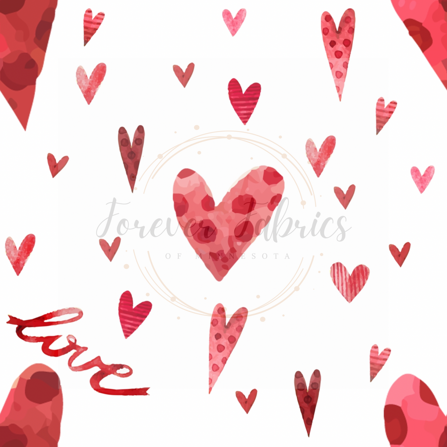 Loving Hearts | Preorder |By The Yard