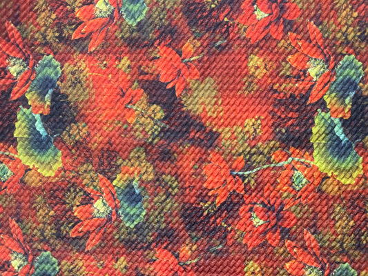 Red floral | Printed Bullet