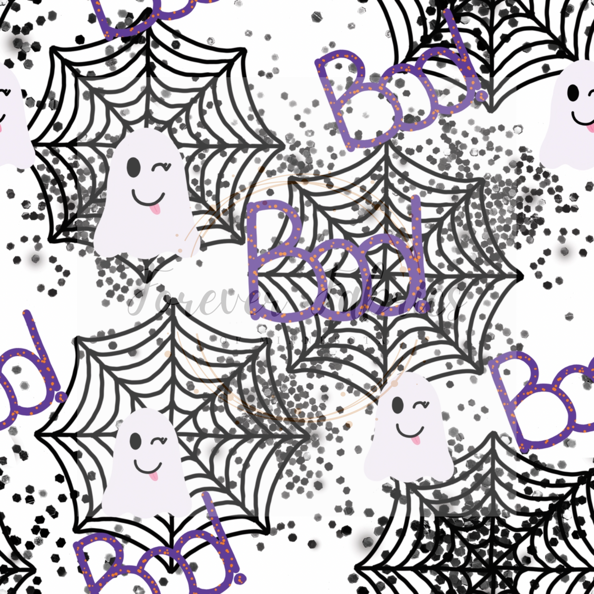 Ghosts & Spider Webs | Preorder| By The Yard