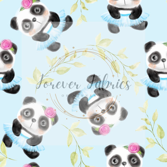 Dancing Pandas | Preorder | By The Yard