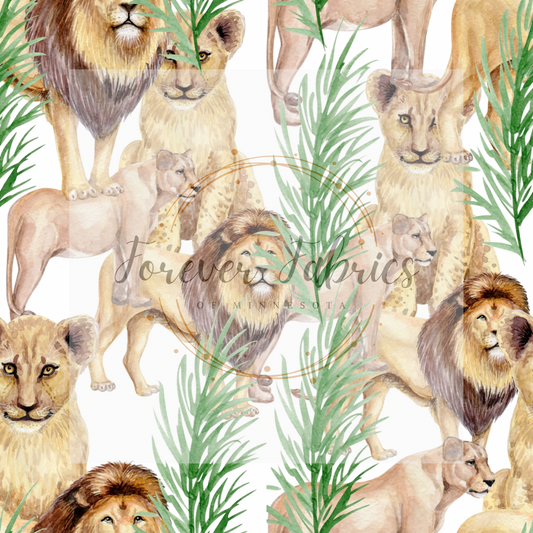 Lions | Preorder | By The Yard