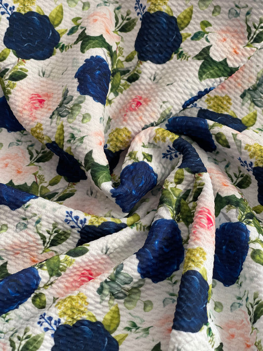 Blue + Pink Peonies | Bullet