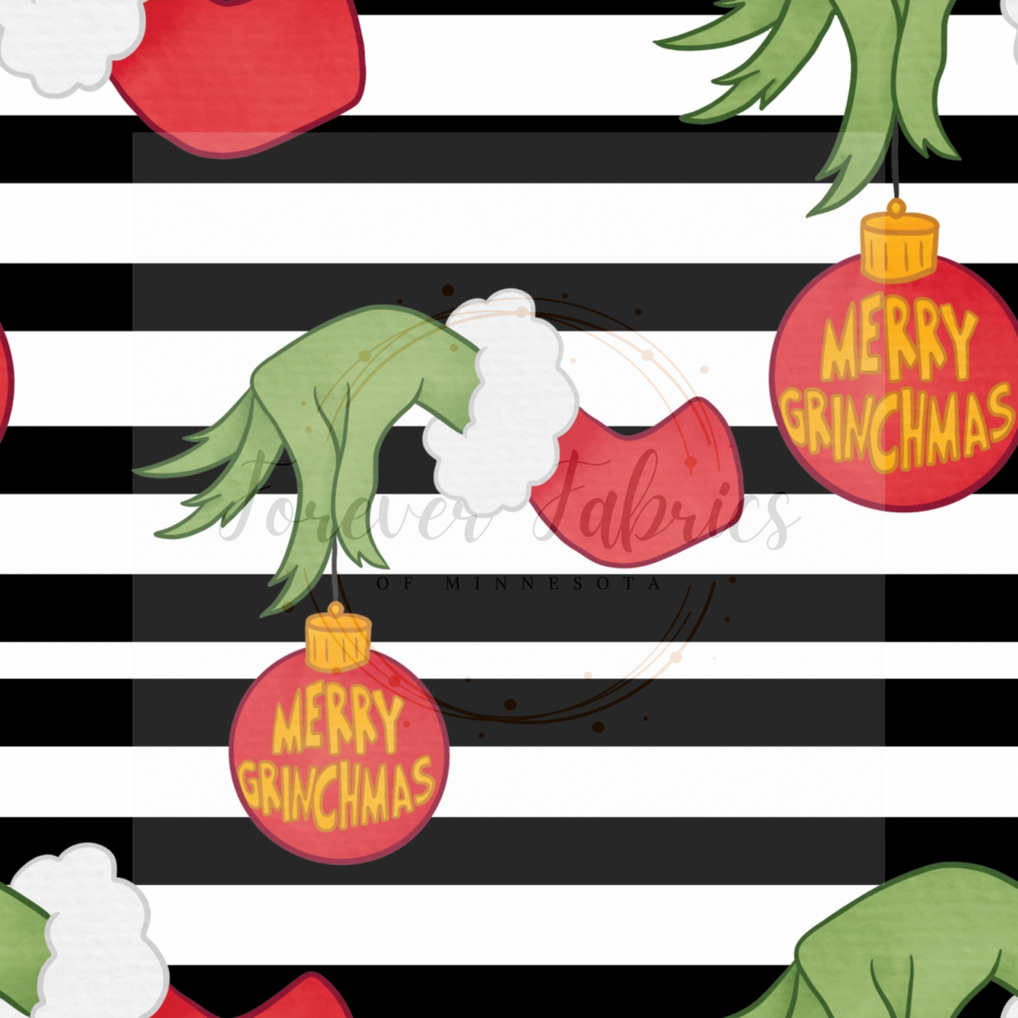 Merry Grinchmas | Preorder | By The Yard