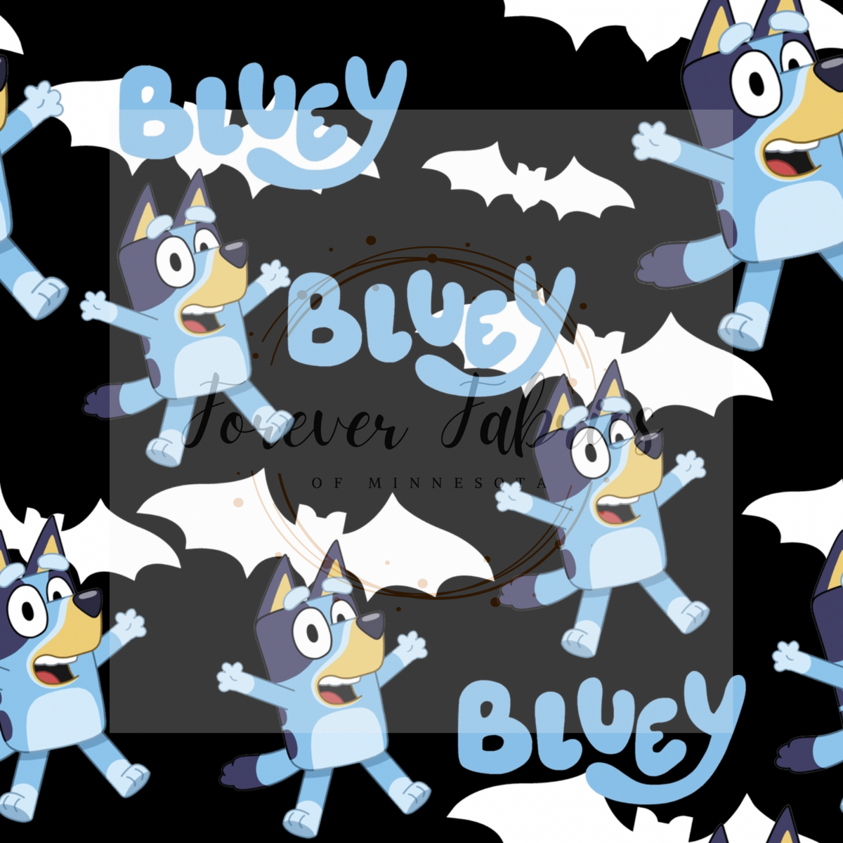 Batty Blue | Preorder| By The Yard