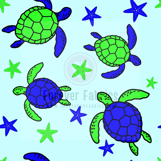 Sea Turtles | Preorder | By The Yard