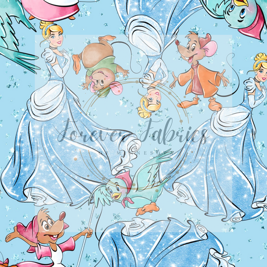 Cinderellas Helpful Mice| Preorder | By The Yard