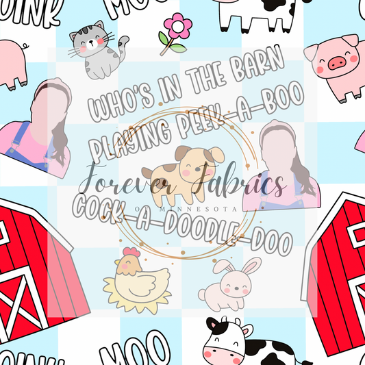 Ms.R’s Farm  . . (BH/ 23). | Preorder | Fabric By The Yard