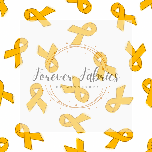 Orange White  Ribbon (BH/ 23) | Preorder | Fabric By The Yard