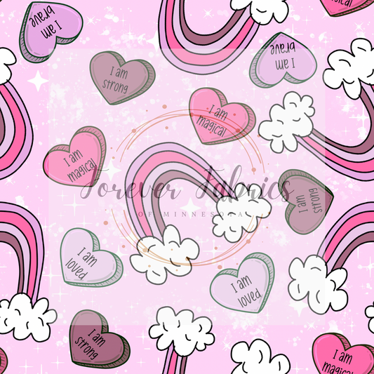 Pink Affirmation .  . (BH/ 23) | Preorder | Fabric By The Yard