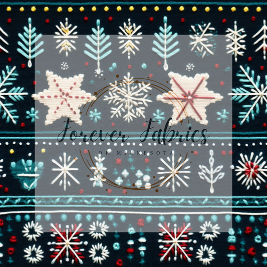 Christmas Sweater . (BH/ 23). | Preorder | Fabric By The Yard