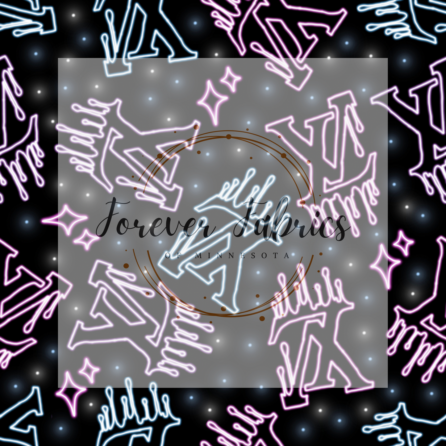 LV Neon       . . . (BH/ 24)| Preorder | Fabric By The Yard