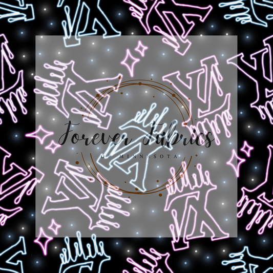 LV Neon       . . . (BH/ 24)| Preorder | Fabric By The Yard