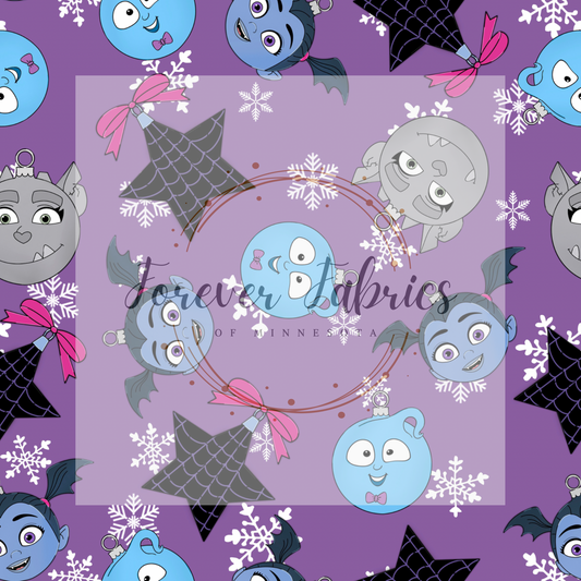 Christmas Vamperina   . (BH/ 23). | Preorder | Fabric By The Yard