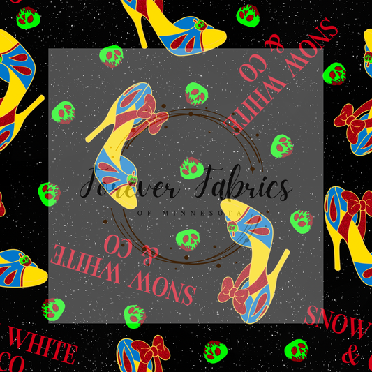 Snow White & Co . ( BH/ 24)| Preorder | Fabric By The Yard