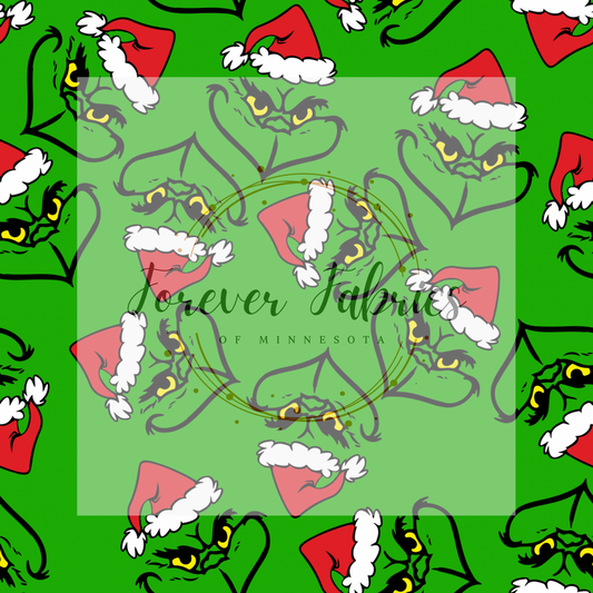 G Face Santa Hats | Preorder | By The Yard