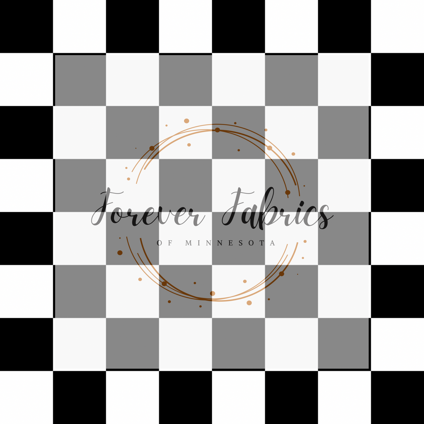 Checkered Flag  (BH/ 23). | Preorder | Fabric By The Yard