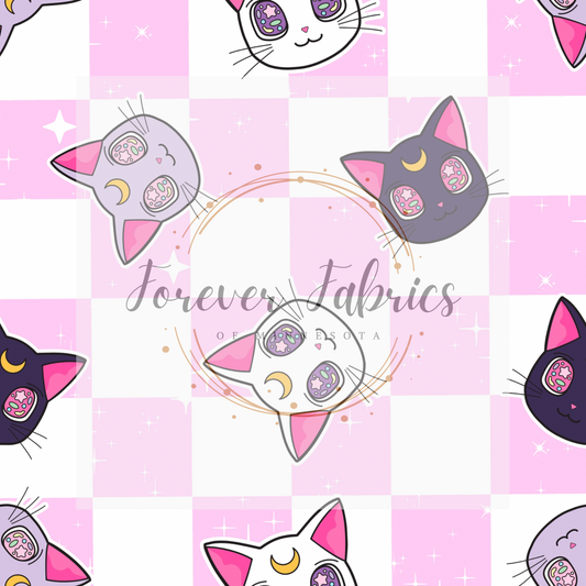 Cats   . (BH/ 22) | Preorder | Fabric By The Yard