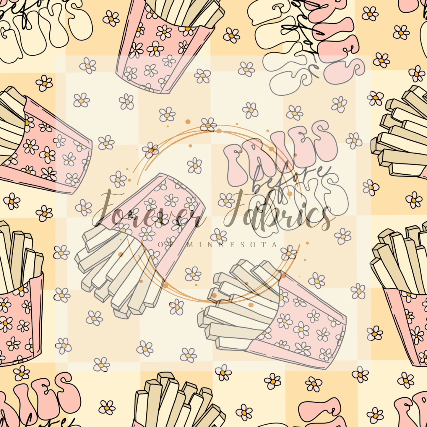 Fries Before Guys 2   .  .  . . . .   . .  (BH/ 23). | Preorder | Fabric By The Yard