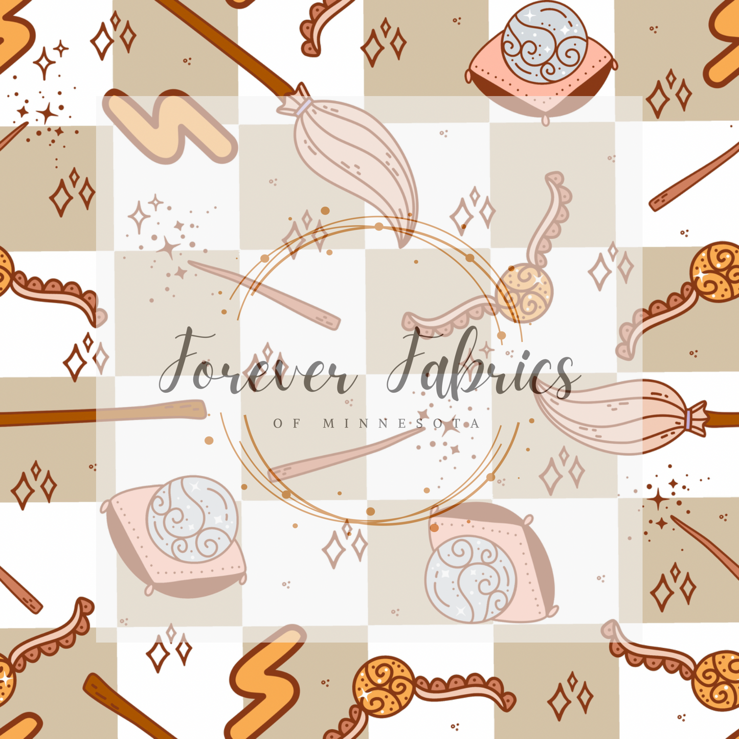Boho Wizard . (BH/ 23). | Preorder | Fabric By The Yard