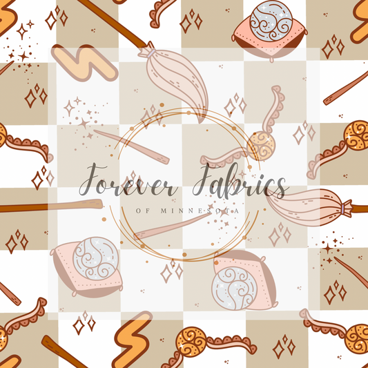 Boho Wizard . (BH/ 23). | Preorder | Fabric By The Yard