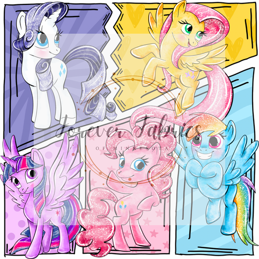 MLP .  .  . . . . (BH/ 24)| Preorder | Fabric By The Yard