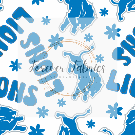 Lions Bubble . . . (BH/ 24)| Preorder | Fabric By The Yard