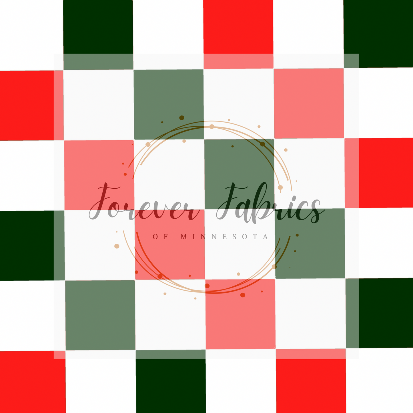 Christmas Checks 2 . (BH/ 23). | Preorder | Fabric By The Yard