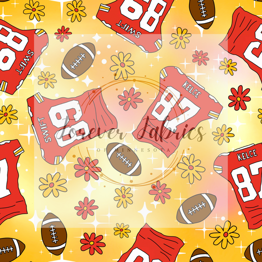 Kelce  .   . .  (BH/ 23). | Preorder | Fabric By The Yard