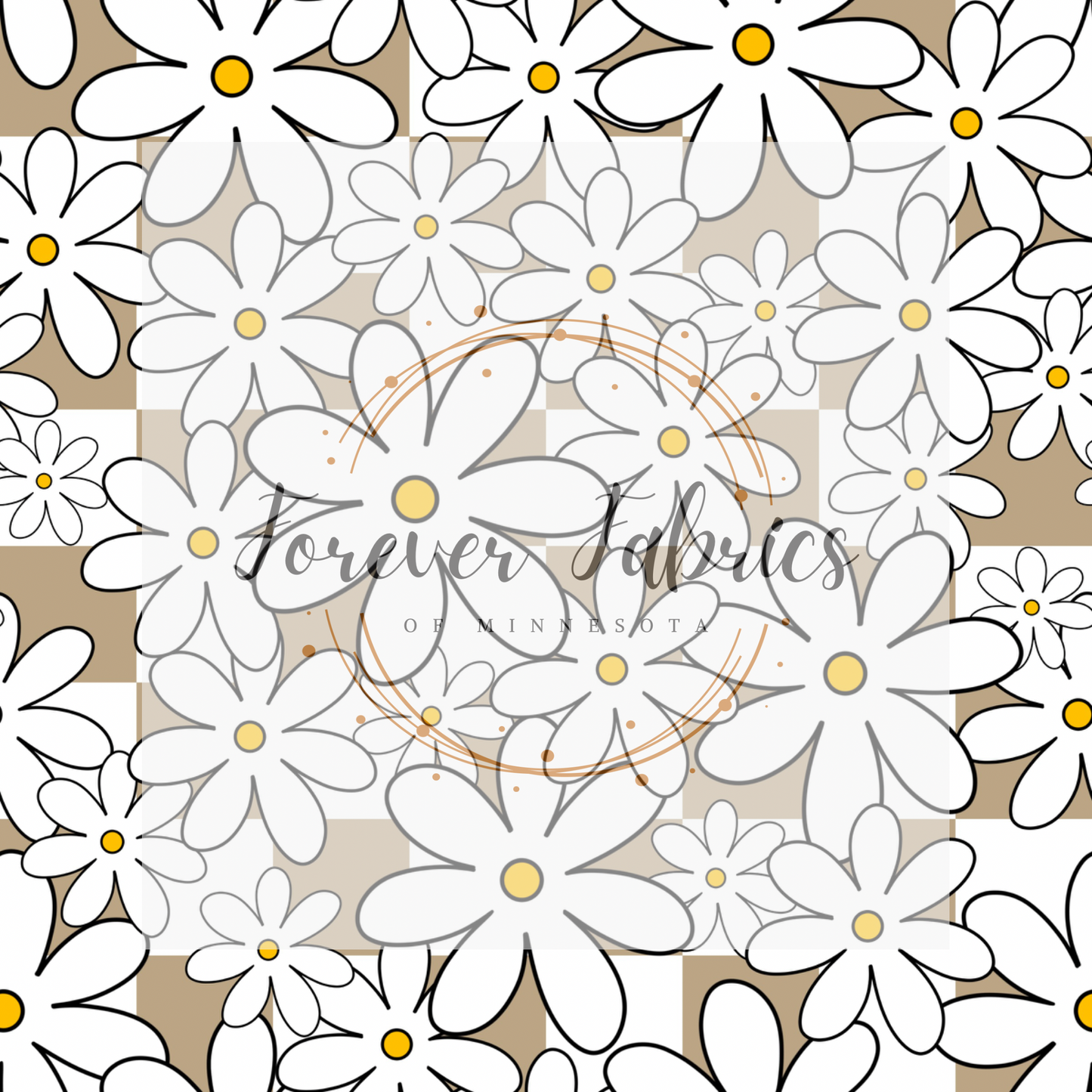 Daisy Sparkle    .  . . . .   . .  (BH/ 23). | Preorder | Fabric By The Yard