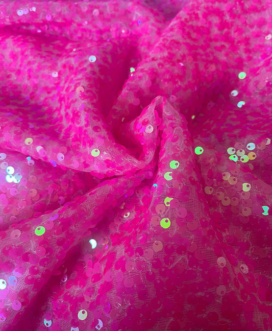 Hot Pink Sequin  | Sequin