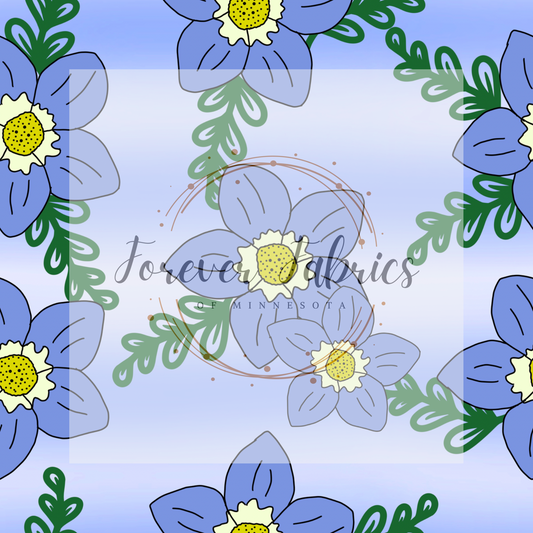 Forget me not   . (BH/ 23) | Preorder | Fabric By The Yard