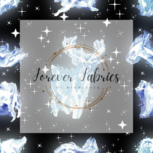 Patronus Watercolor  . . (BH/ 23). | Preorder | Fabric By The Yard