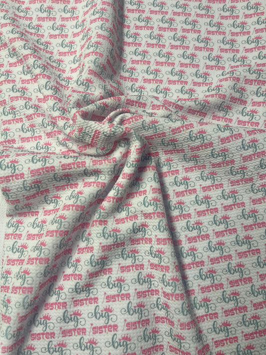 Big sister | Printed Bullet