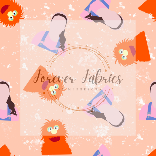 Ms.R Orange     . . (BH/ 22) | Preorder | Fabric By The Yard