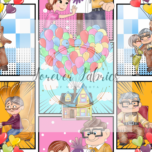 Up Love Story .  . . . .   . .  (BH/ 23). | Preorder | Fabric By The Yard
