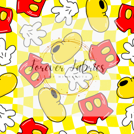Oh Mick. yellow     . . . . (BH/ 24)| Preorder | Fabric By The Yard
