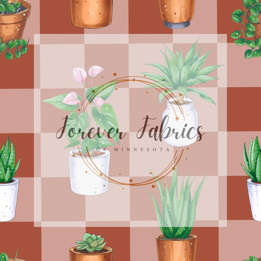 Plants . (BH/ 23). | Preorder | Fabric By The Yard