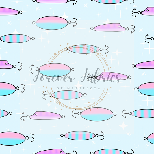 Lure  Blue      .  . (BH/ 23) | Preorder | Fabric By The Yard
