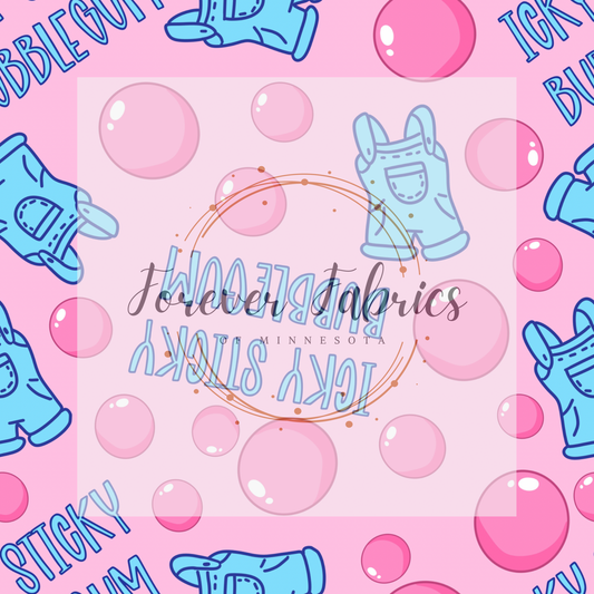 Bubblegum  .  . . . .   . .  (BH/ 23). | Preorder | Fabric By The Yard
