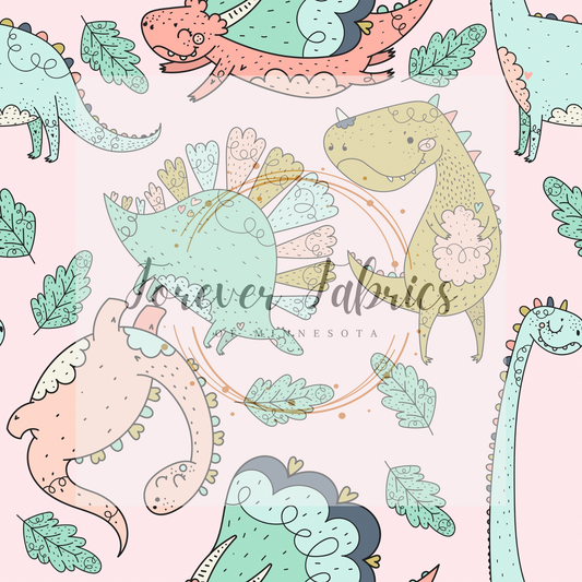 Dino        .    .    . (BH/ 22) | Preorder | Fabric By The Yard