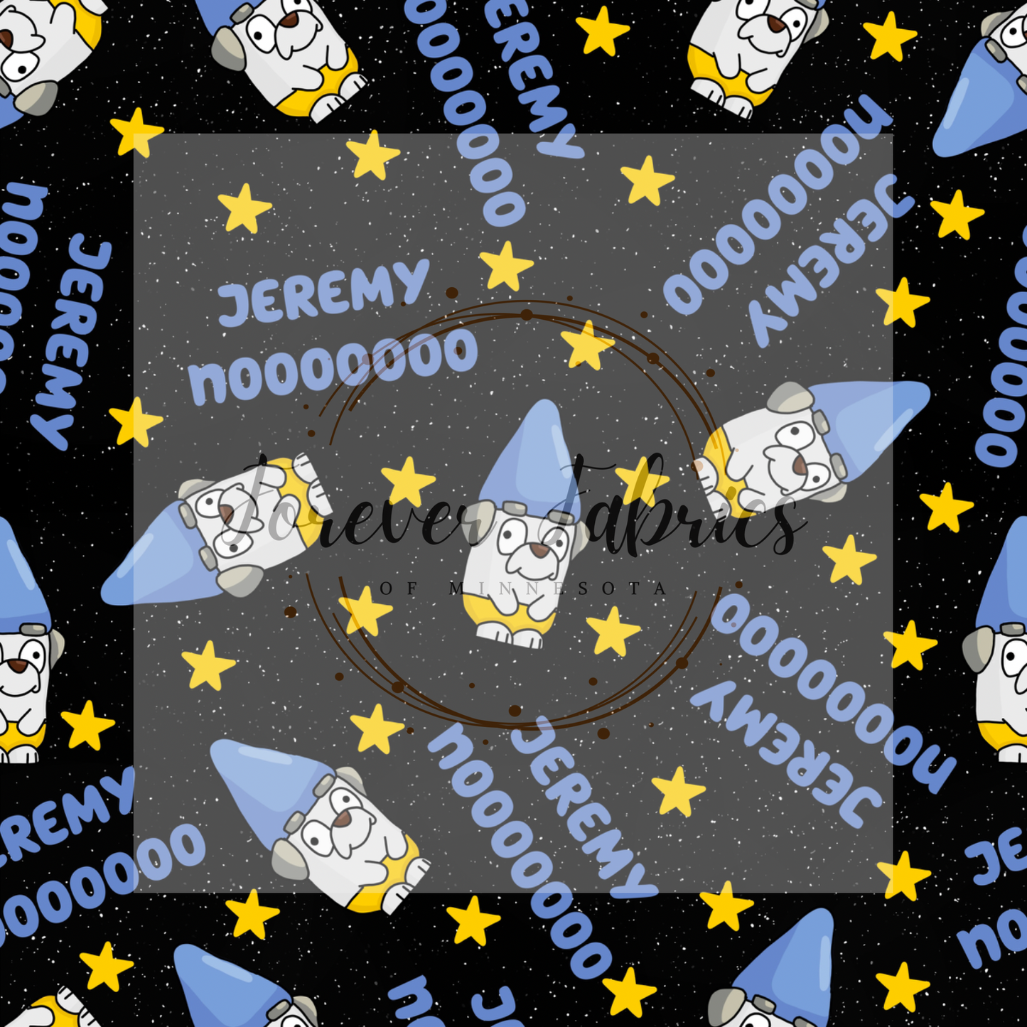 Jeremy Nooooo . (BH/ 24)| Preorder | Fabric By The Yard