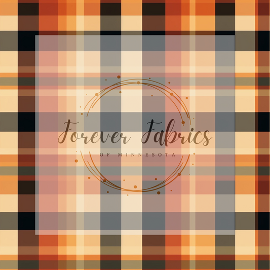 Retro Plaid    .   . .  (BH/ 23). | Preorder | Fabric By The Yard