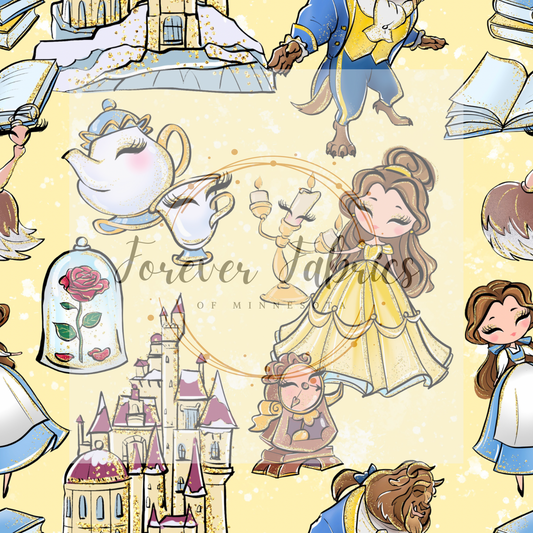 Belle Yellow   . (BH/ 22) | Preorder | Fabric By The Yard