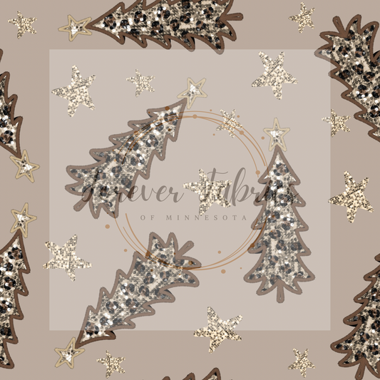 Sequin Trees   . . . . (BH/ 24)| Preorder | Fabric By The Yard
